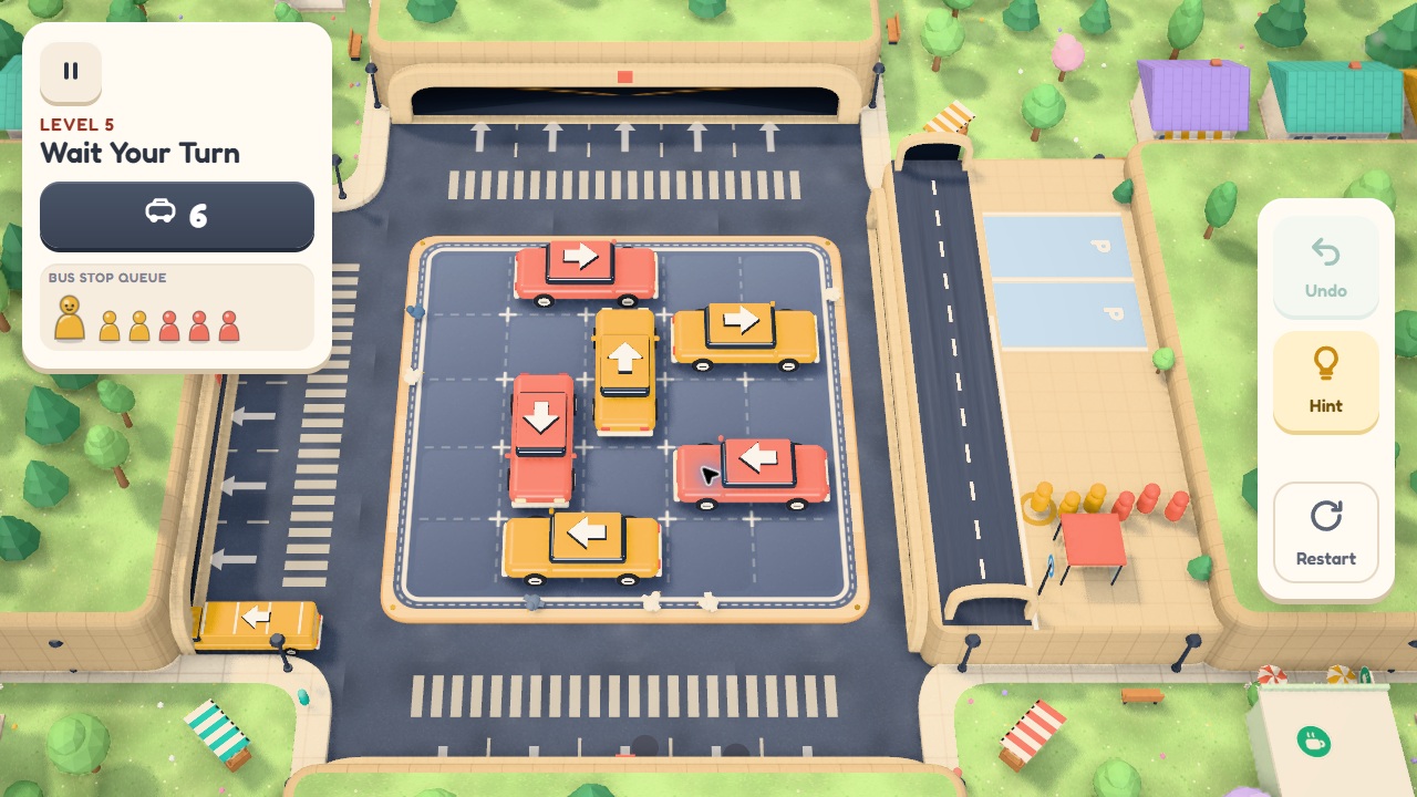 Beep Out gameplay screen