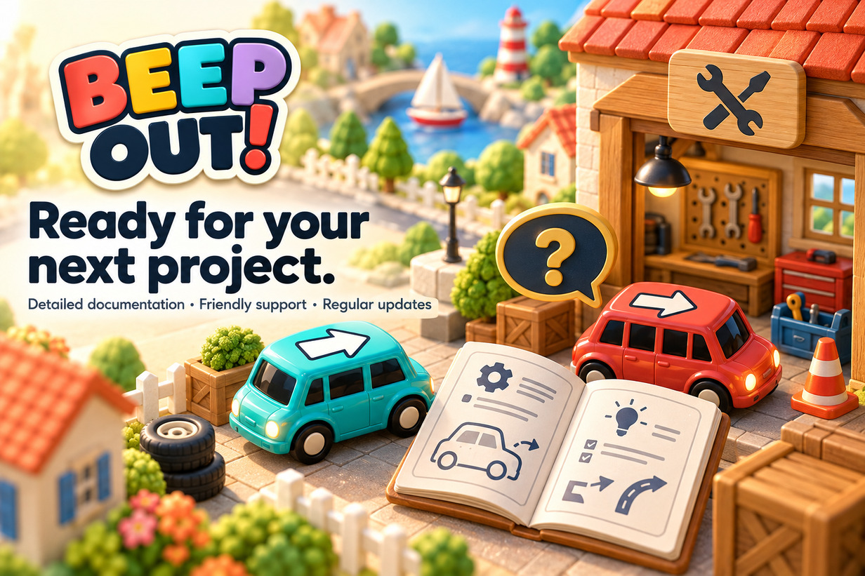 Beep Out features