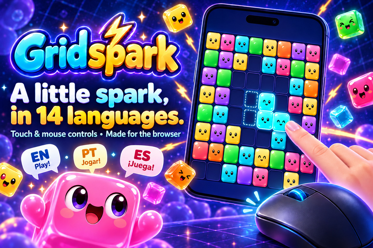 A little spark, in 14 languages.
