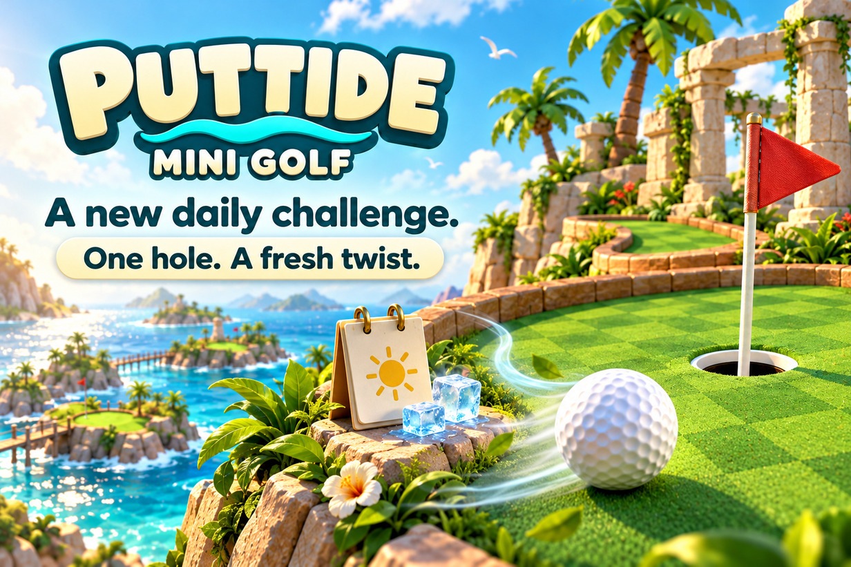 Puttide: Mini Golf — promotional feature panel 5
