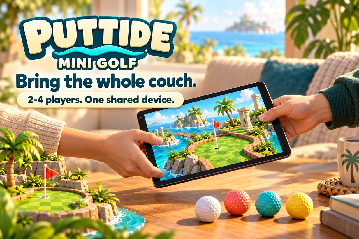 Puttide: Mini Golf — promotional feature panel 7