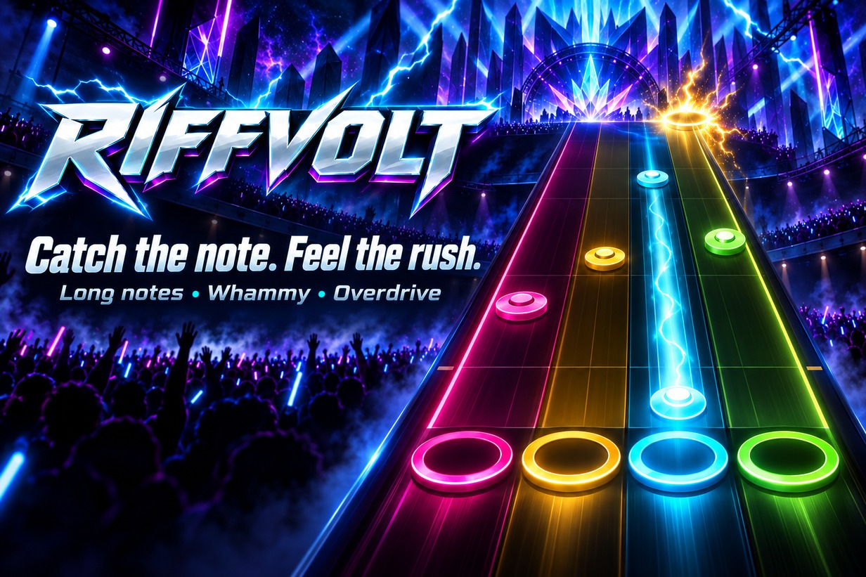 Riffvolt — promotional feature panel 4