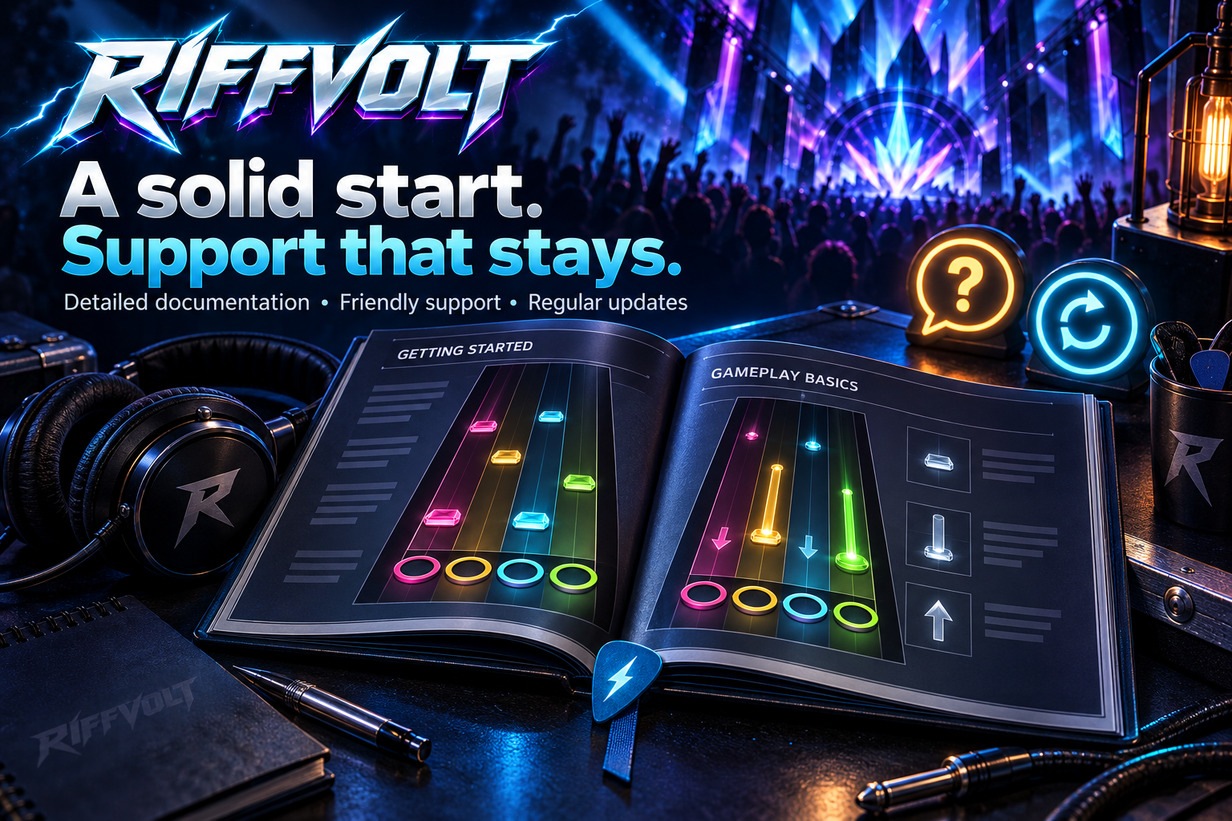 Riffvolt — promotional feature panel 8