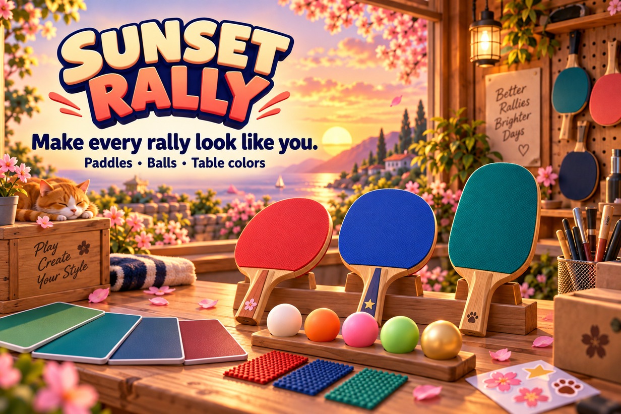 Sunset Rally — promotional feature panel 6