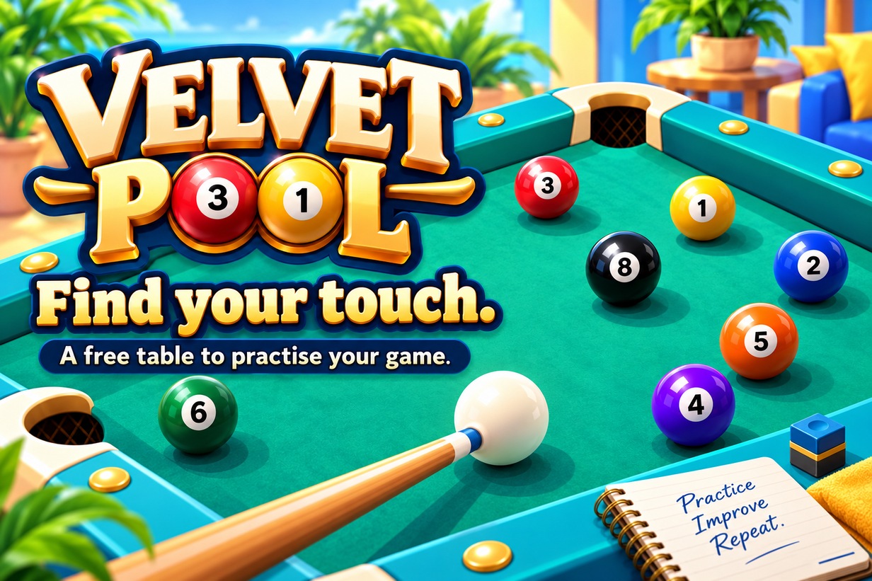Velvet Pool — promotional feature panel 5