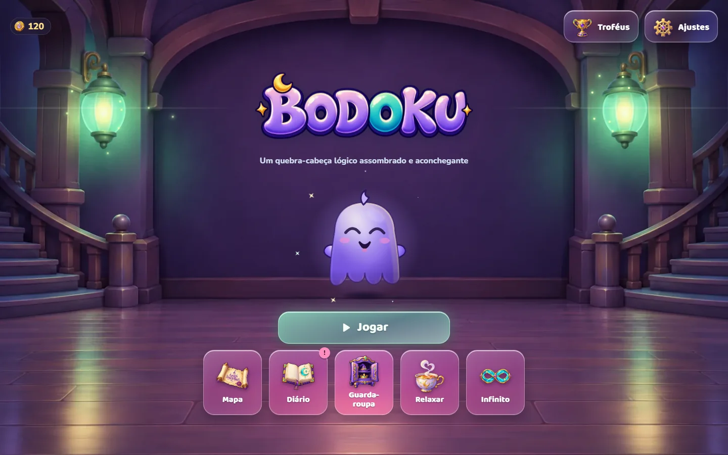 Bo welcomes you to the castle hall.