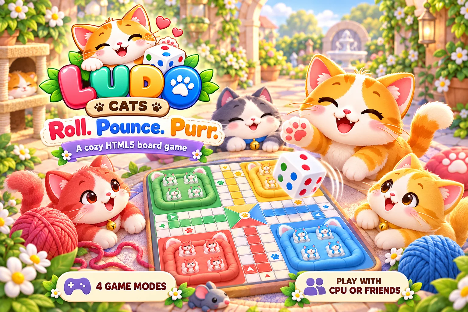 Official Ludo Cats cover art