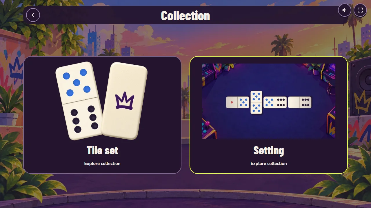 Unlock tile sets and hangouts