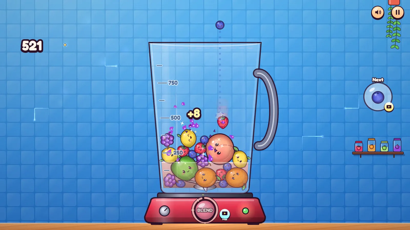 Plop! Fruit Merge
