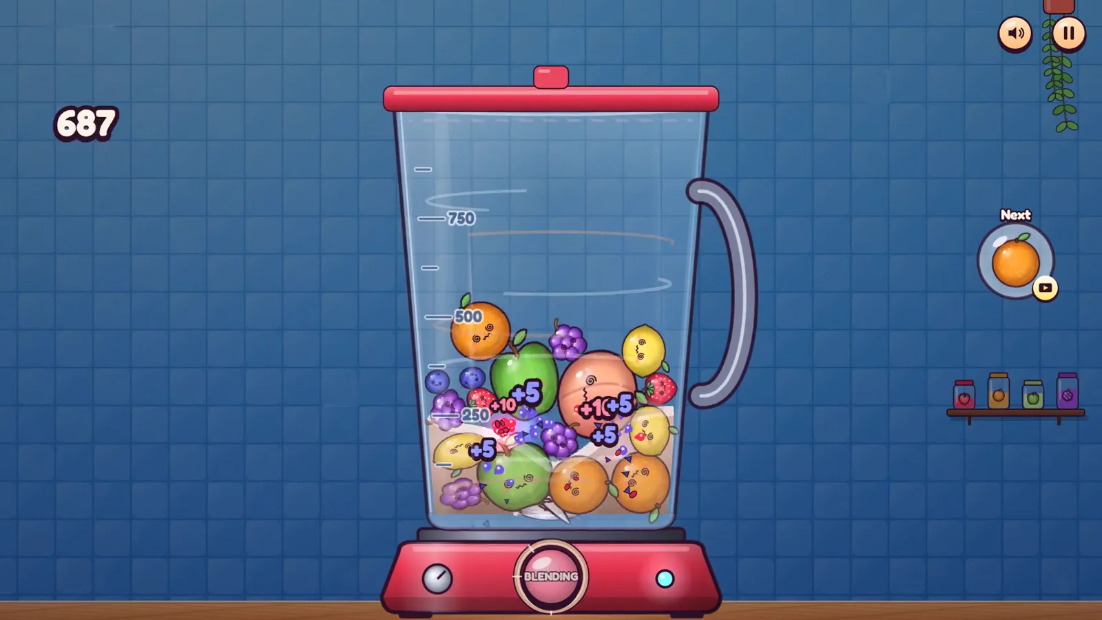 Plop! Fruit Merge