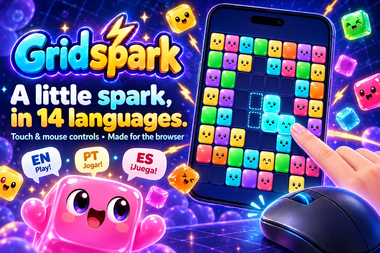A little spark, in 14 languages.