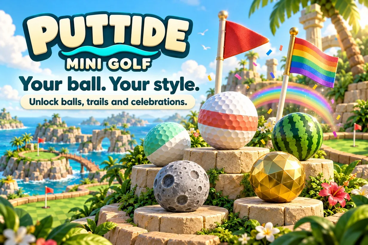 Your ball, your style: unlock balls, trails and celebrations.
